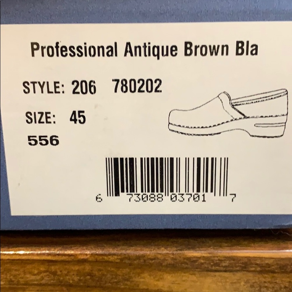 DANSKO Shoes Sz 45 Men’s